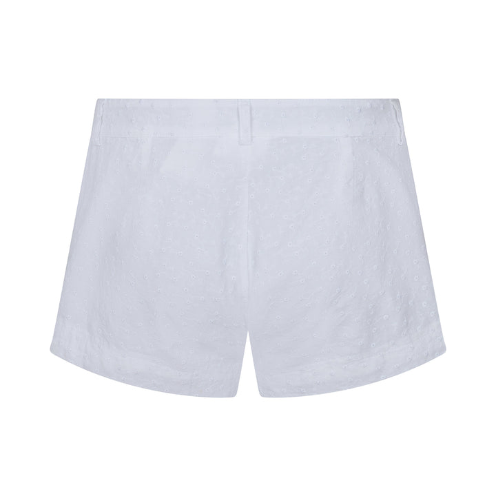 Mini Shorts - White