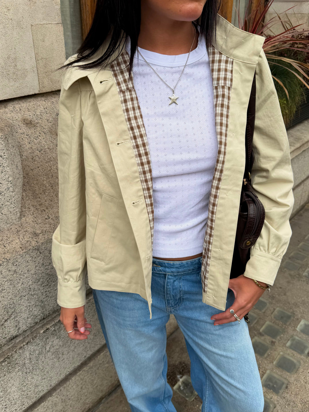 Veste Eleni - Sable