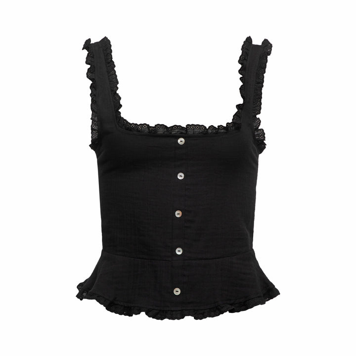 Top Lola - Noir