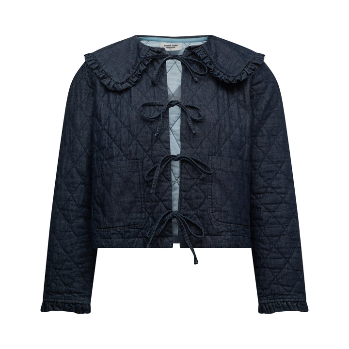 Veste matelassée en denim