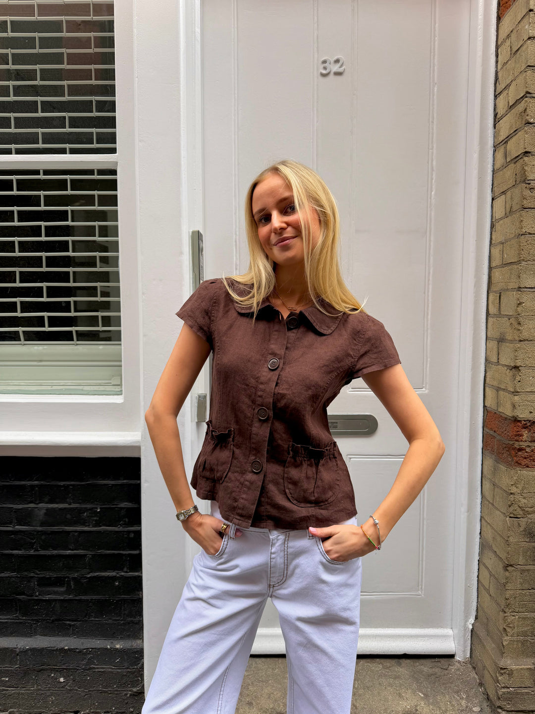 Margot Top - Brown
