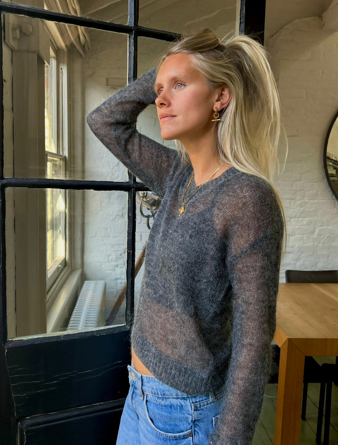 Pull Leni - Gris foncé