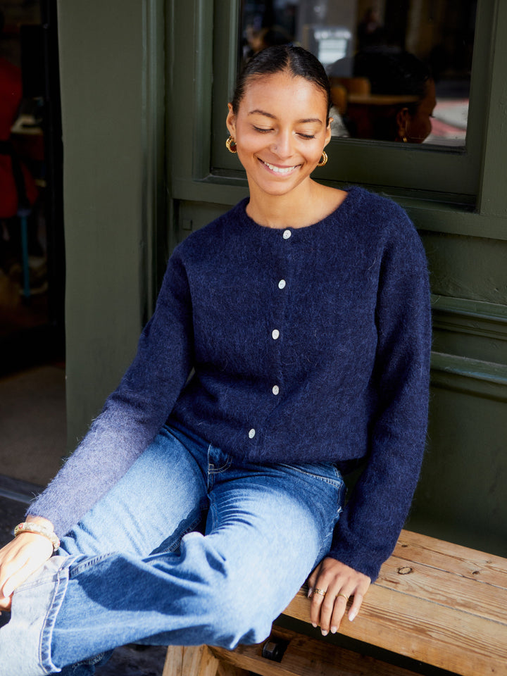 Cardigan Elsa - Marine