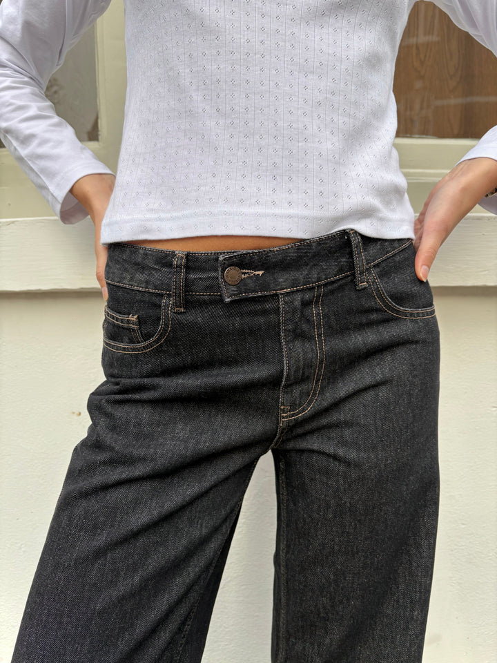 Nina Jeans - Black Wash