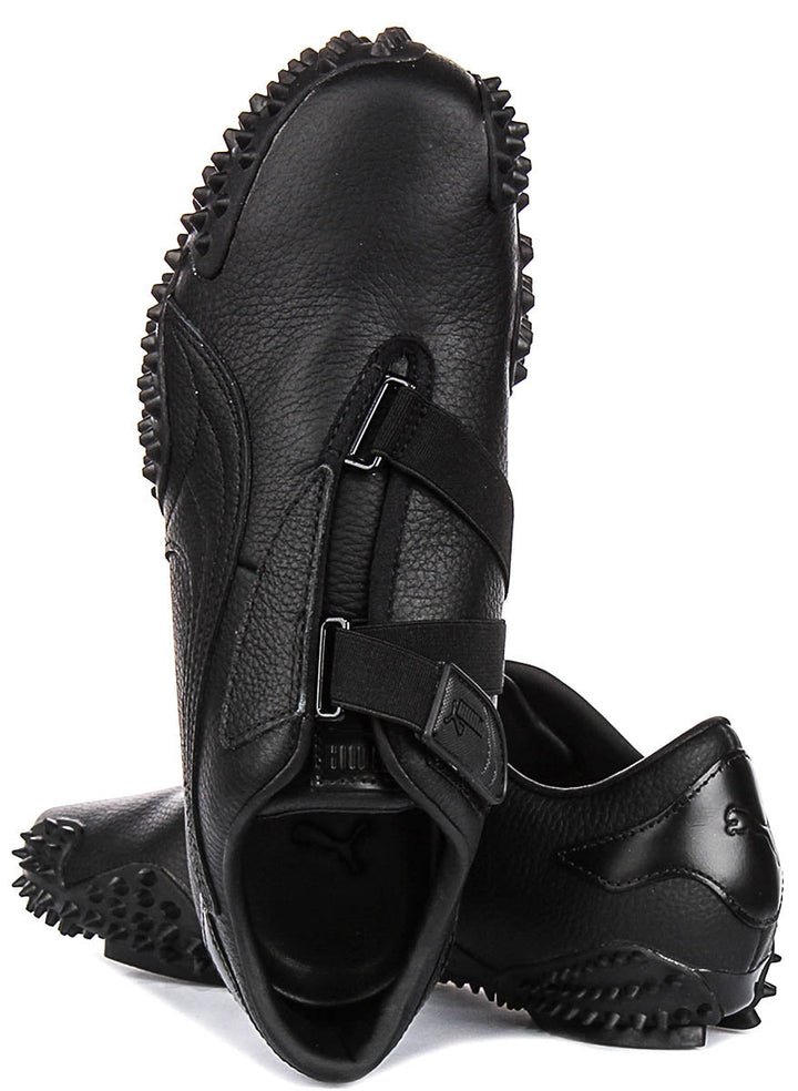 Puma Mostro Leather In Black