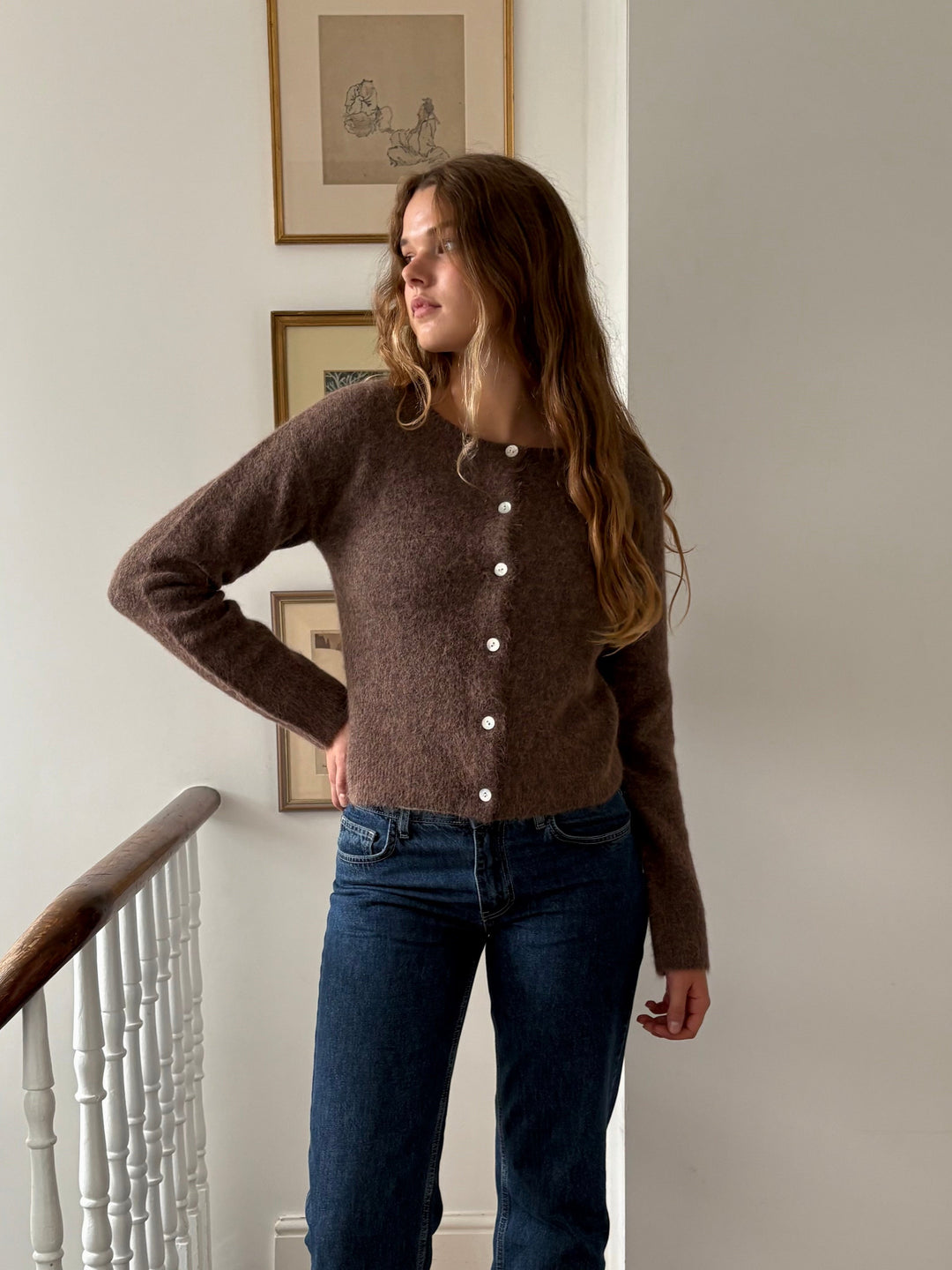 Cardigan Elsa - Marron