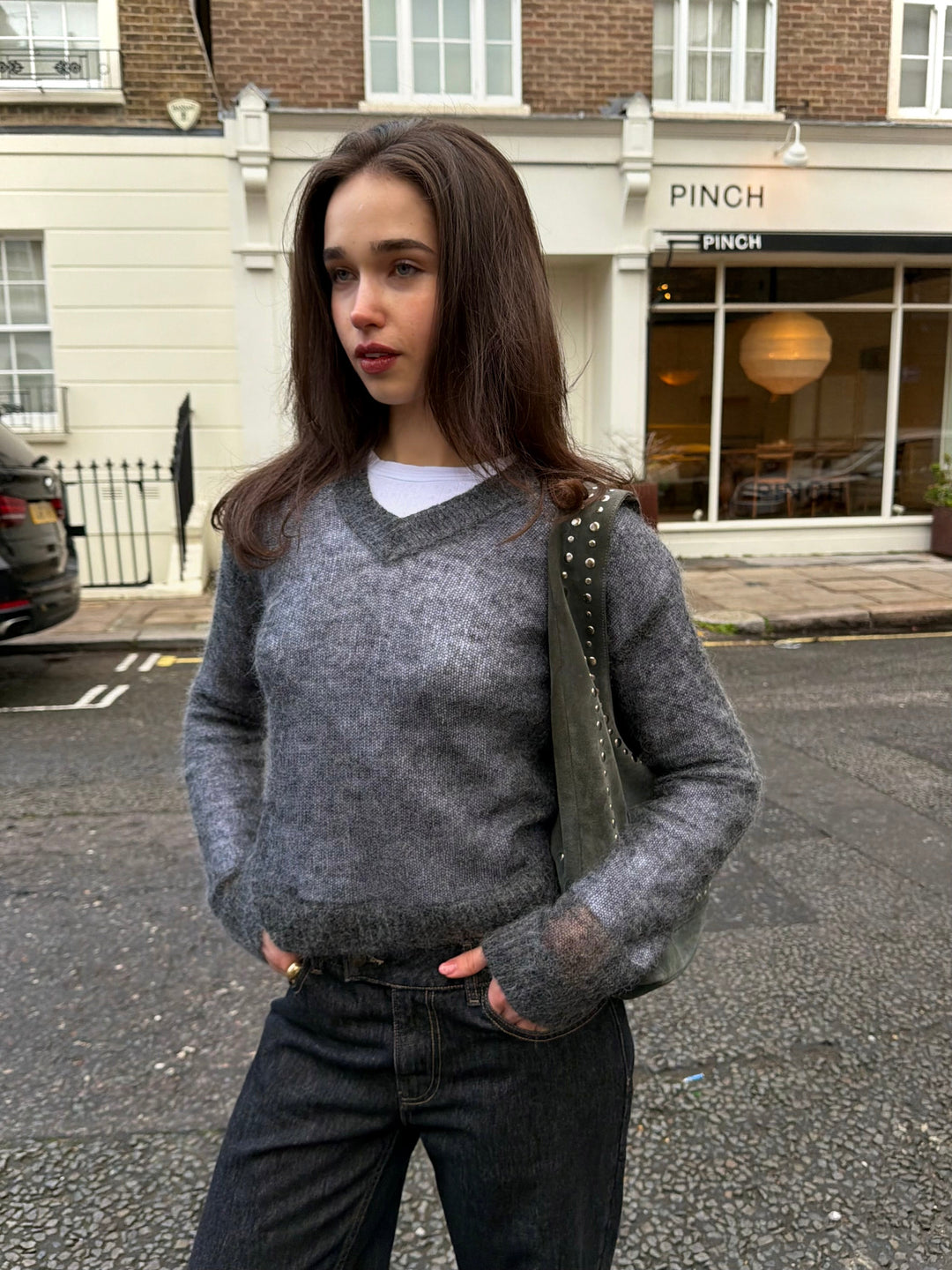 Pull Leni - Gris foncé