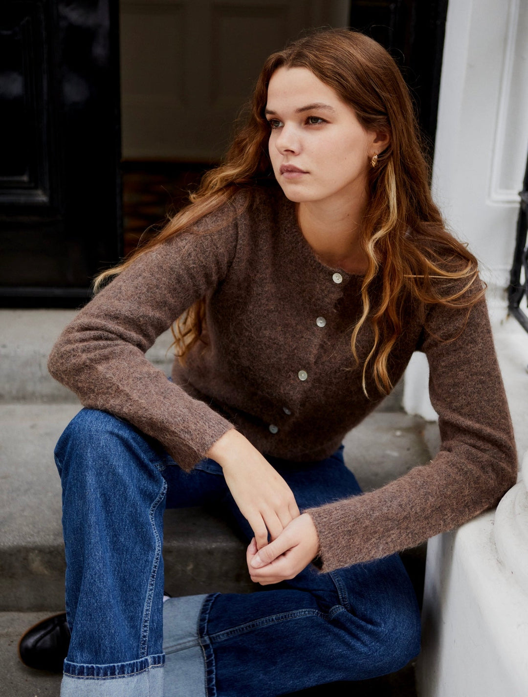 Cardigan Elsa - Marron