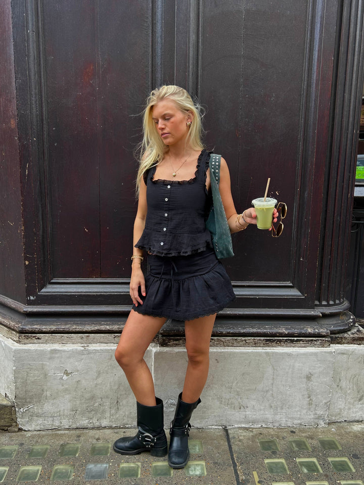 Black Mini Skirt
