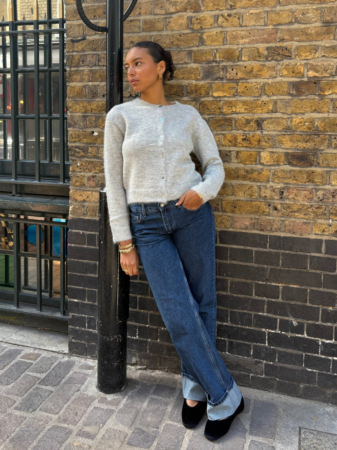 Cardigan Elsa - Gris clair