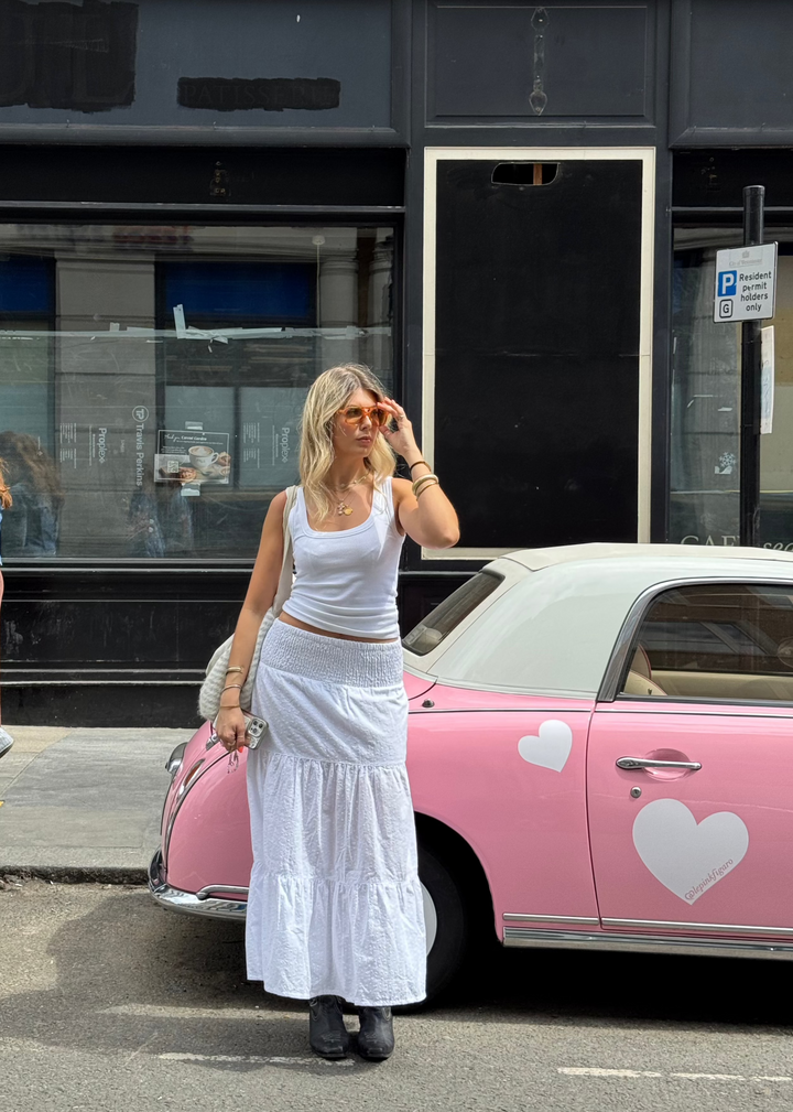 Jupe Maxi - Blanche