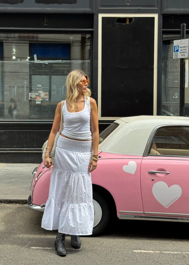 Jupe Maxi - Blanche