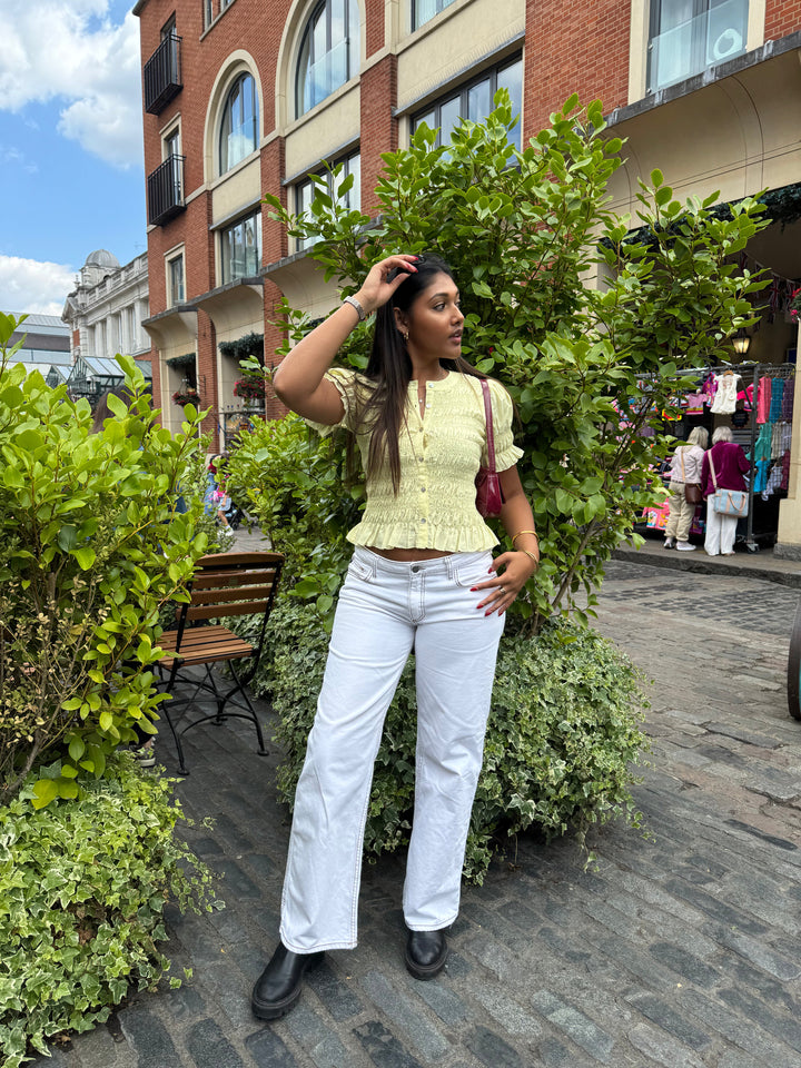 Esme Blouse - Lemon