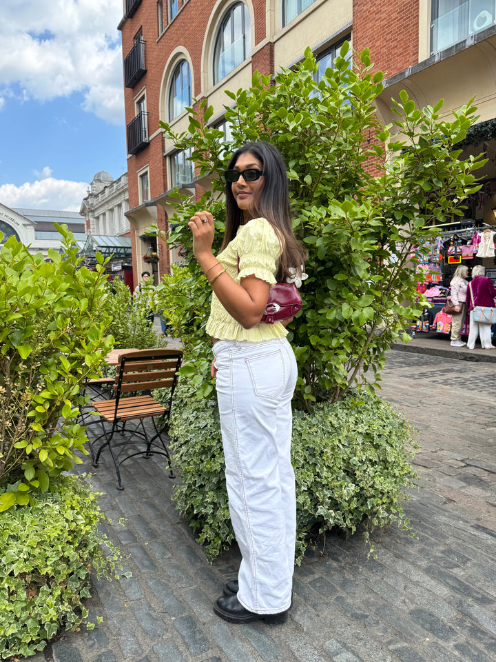 Esme Blouse - Lemon