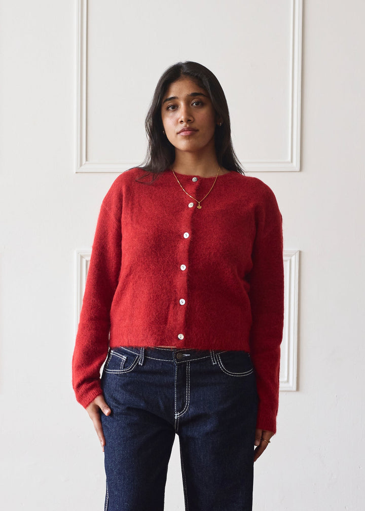 Cardigan Elsa - Rouge