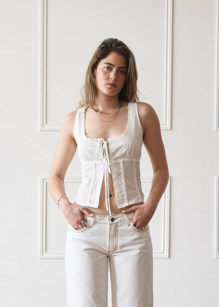 Iris Cami - White